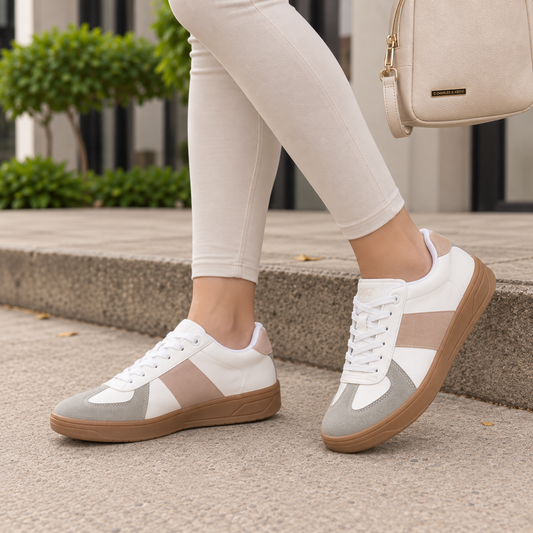 INDIANA Blanco con Rosa Rich