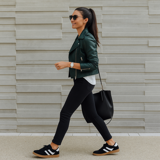 KANSAS Negro Dakar con Blanco