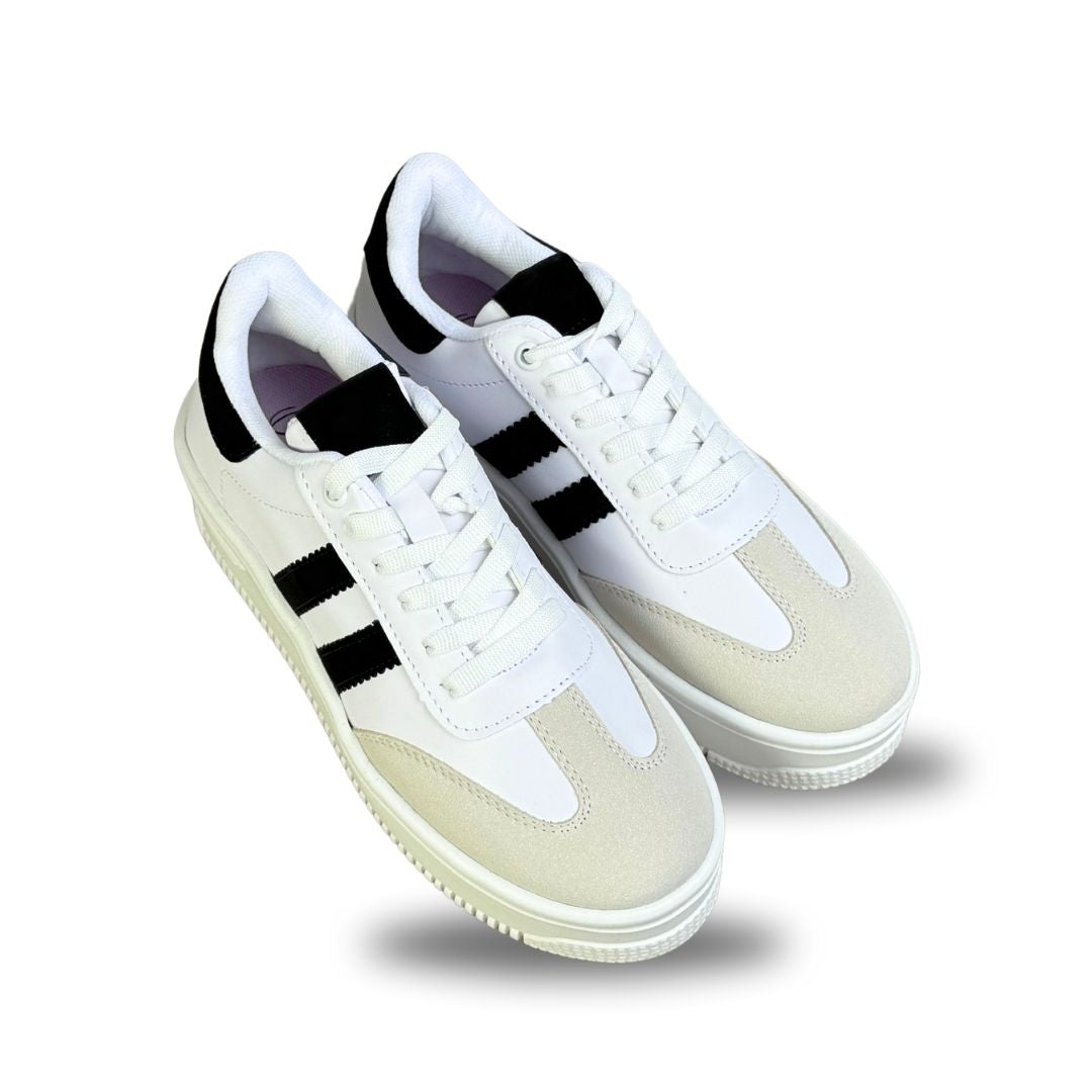 UTAH Blanco/ Negro (Suela Golden)