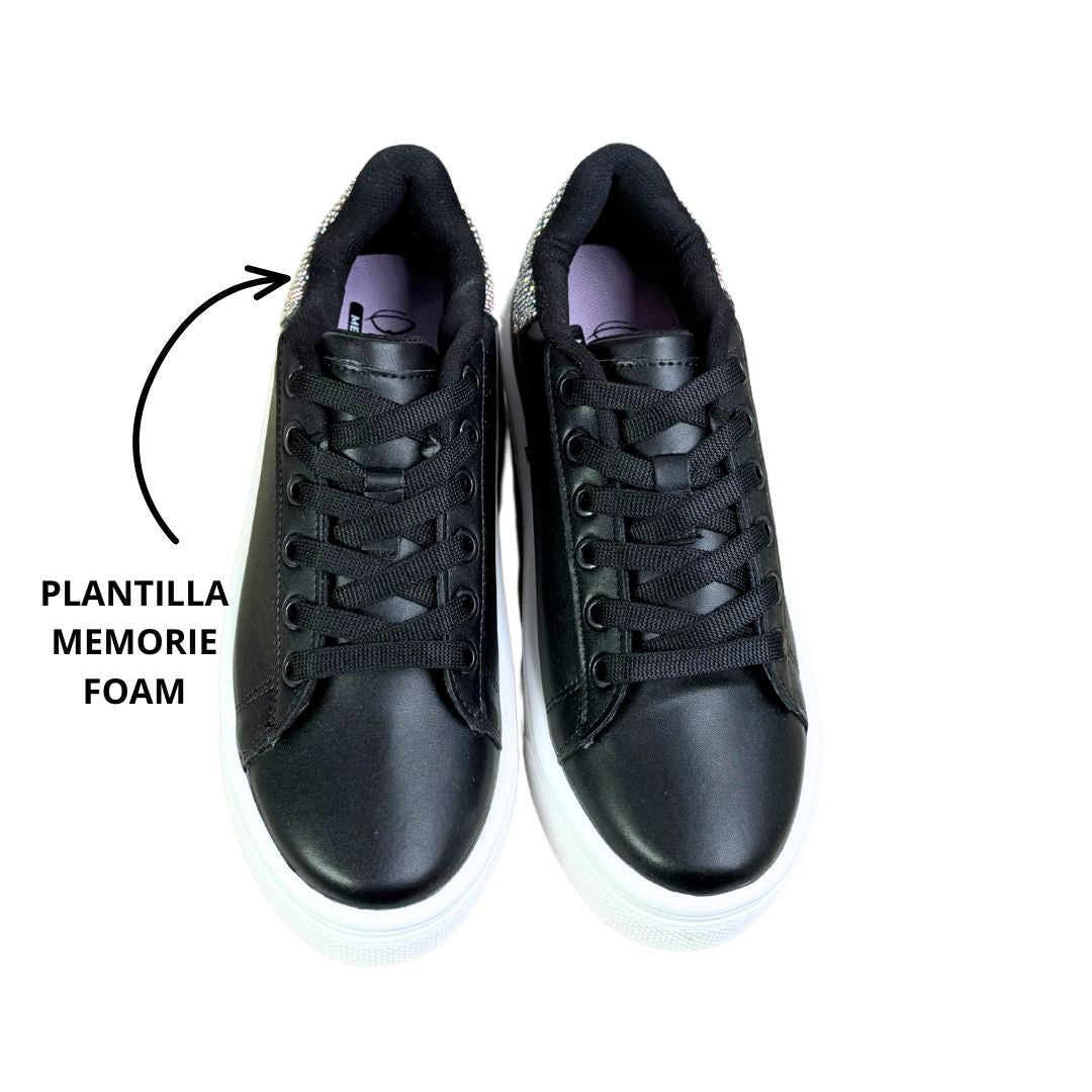 ALAZKA Shine Negro Tornasol