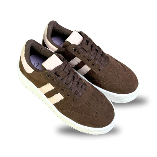 UTAH French Expresso con Rosa Rich (Suela Golden)