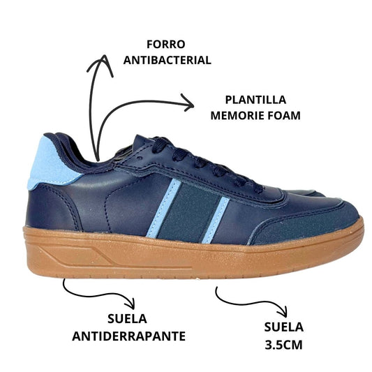 ARKANSAS Azul Marino/ Celeste