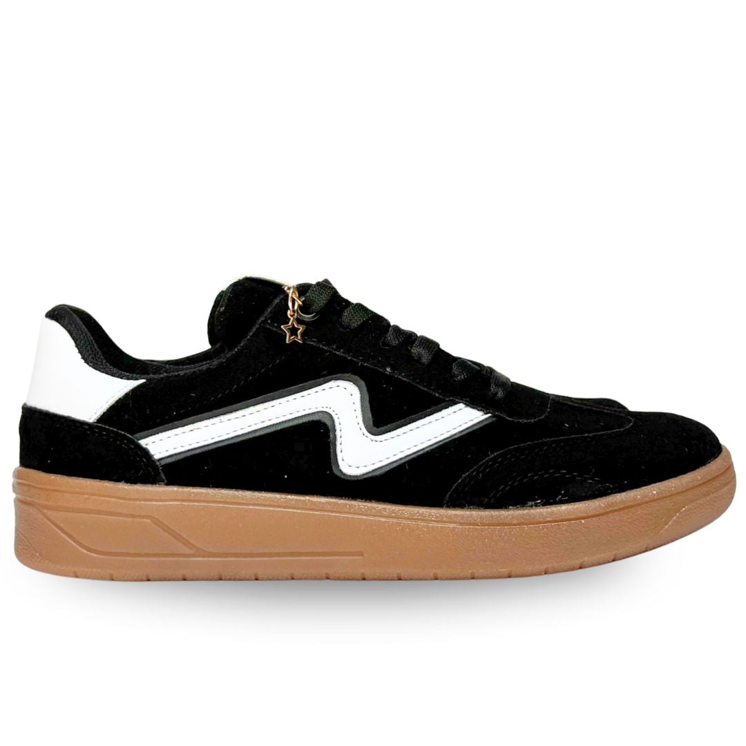 MALAGA Negro con Blanco