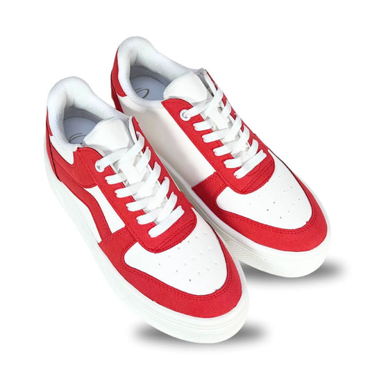 OREGON Blanco con Hunting Rojo Ferrari