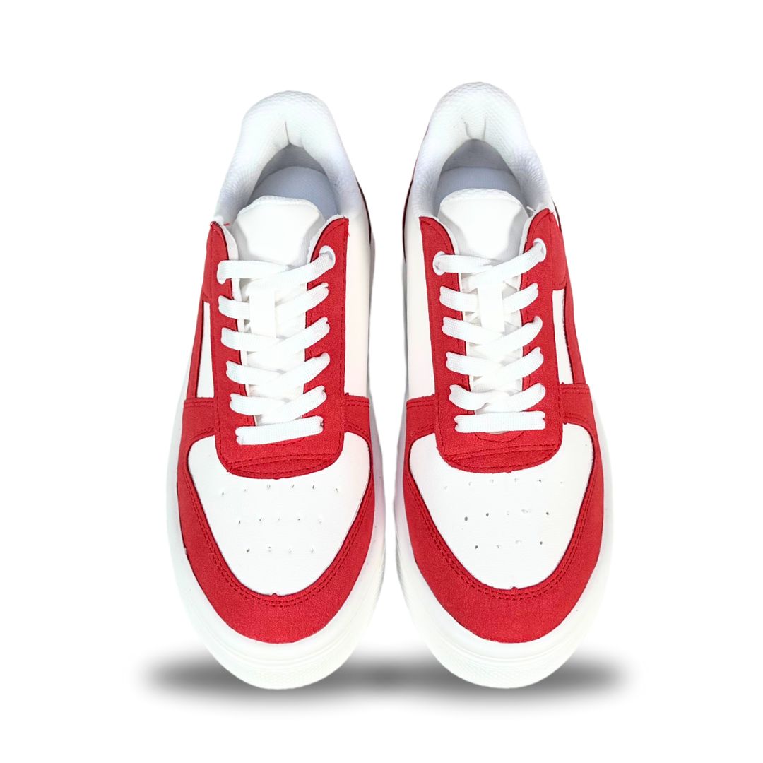 OREGON Blanco con Hunting Rojo Ferrari