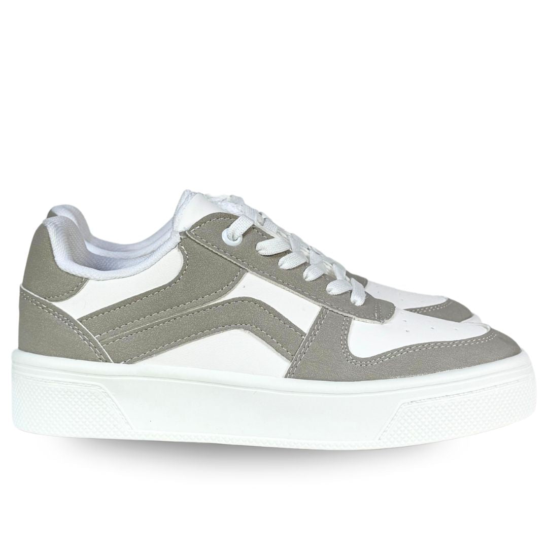 OREGON Blanco con Hunting Cemento