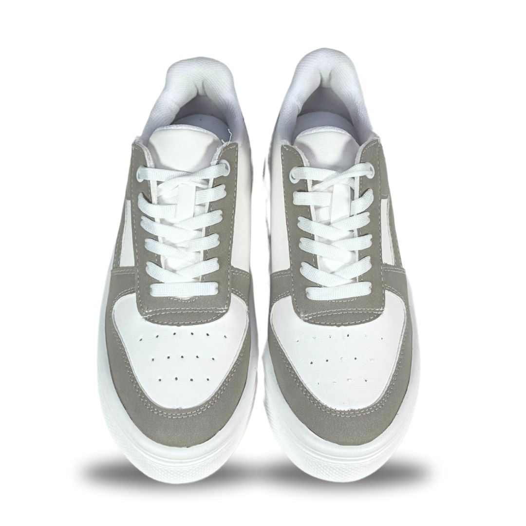 OREGON Blanco con Hunting Cemento