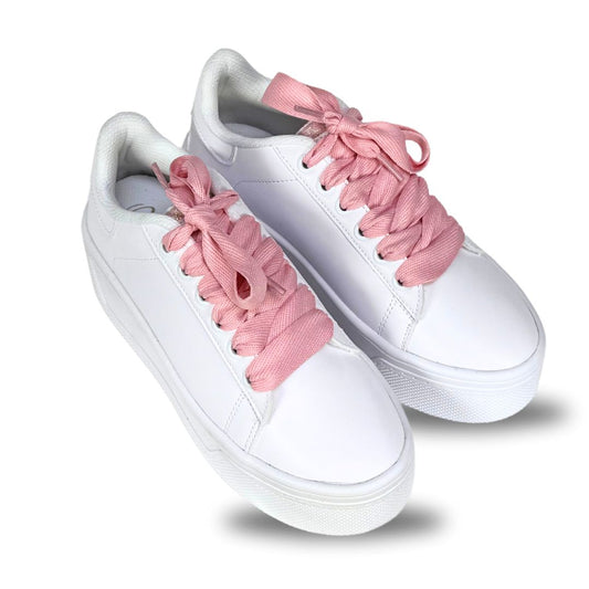 CALIFORNIA SNEAKER Blanco Rosa Pink