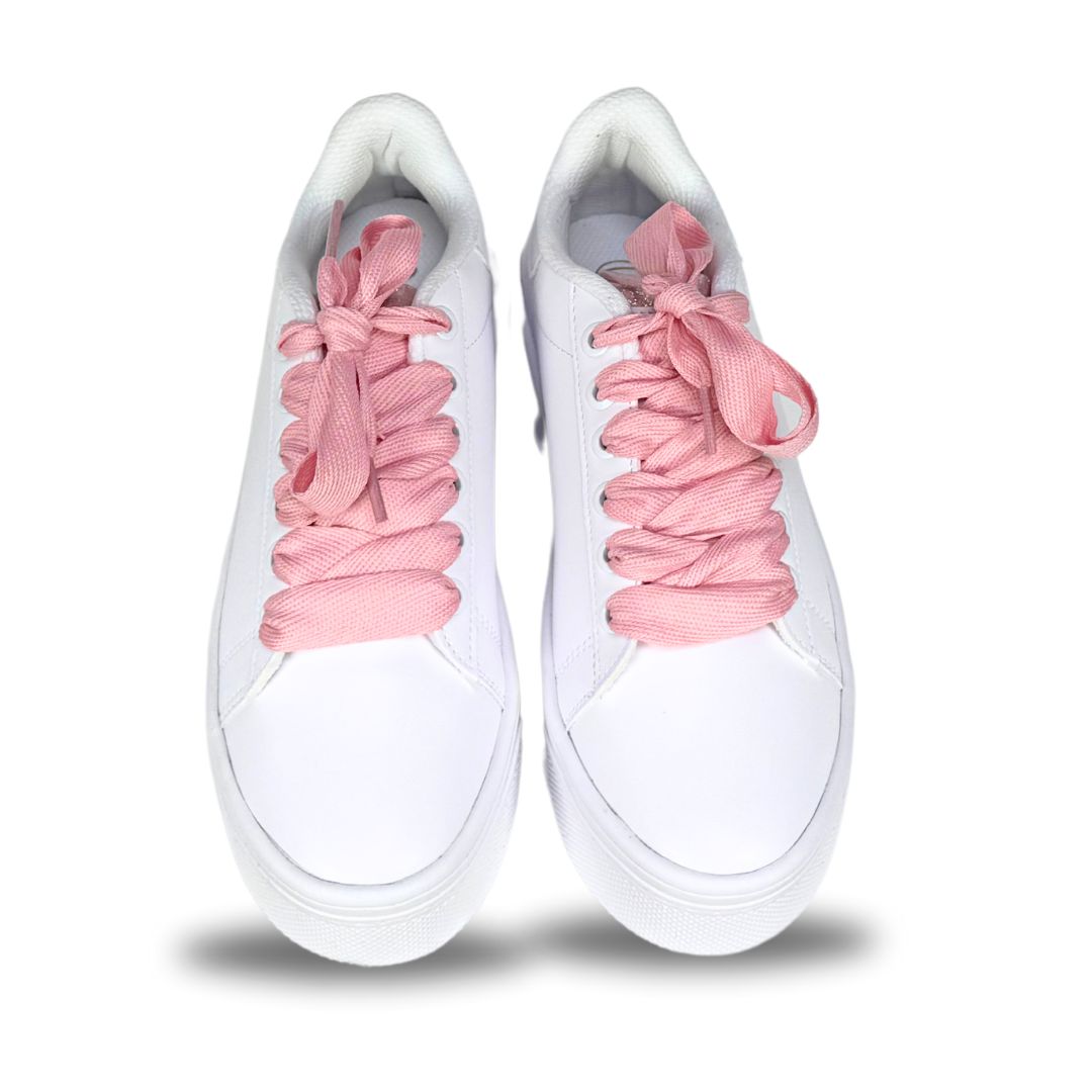 CALIFORNIA SNEAKER Blanco Rosa Pink