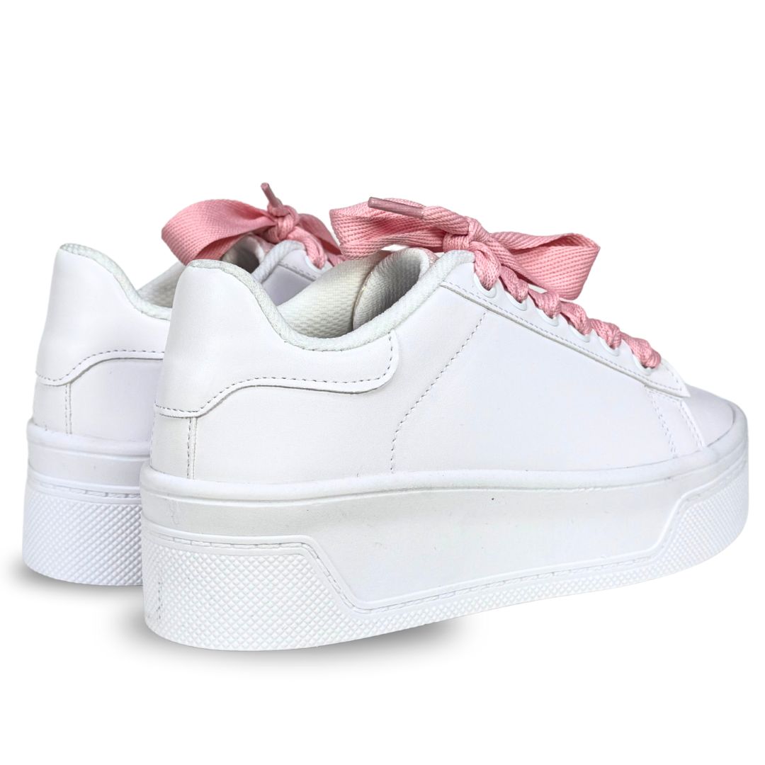 CALIFORNIA SNEAKER Blanco Rosa Pink