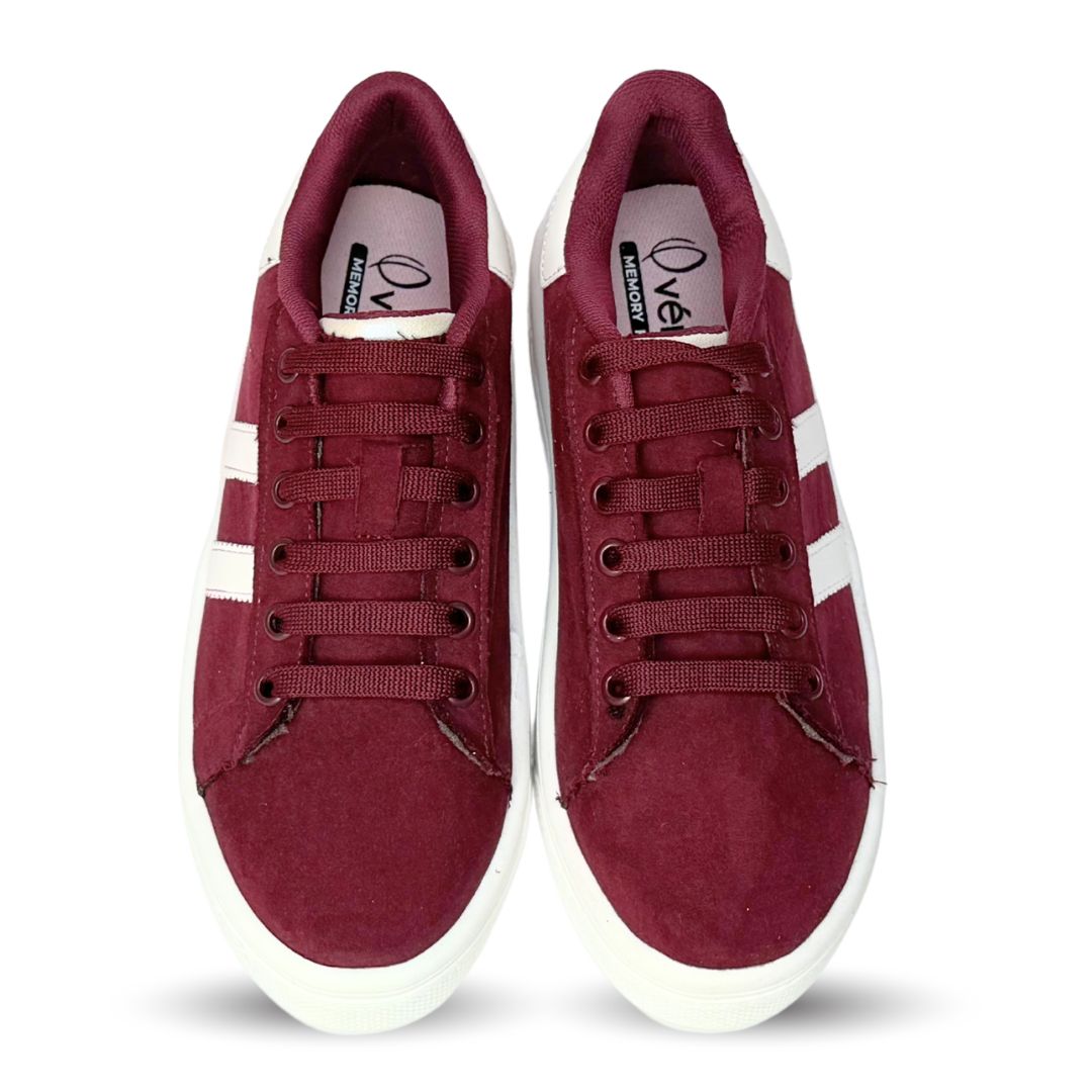 ALAZKA STRIPES Ciruela Durazno