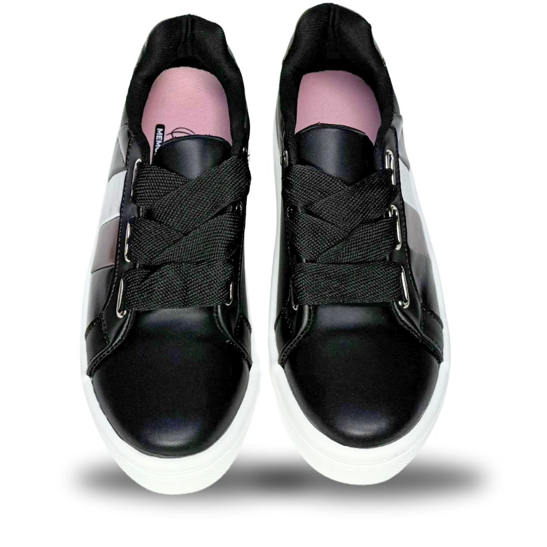 VALERIA Negro Inox (Suela nueva ultraligera)