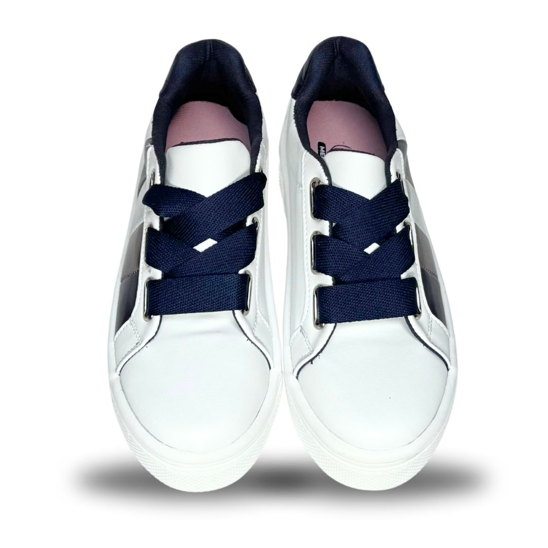 VALERIA Blanco con Azul (Suela Nueva Ultraligera)