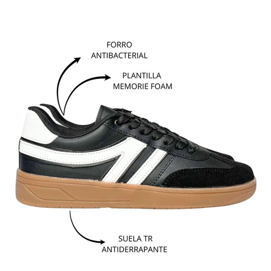 MICHIGAN Negro Nairobi con Blanco