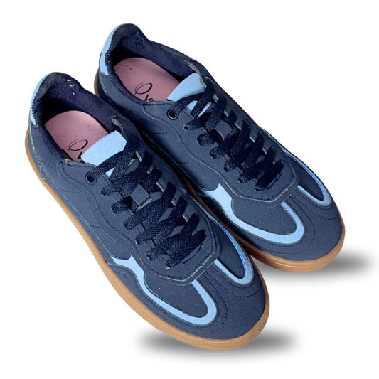 ROMA Azul Marino con Celeste