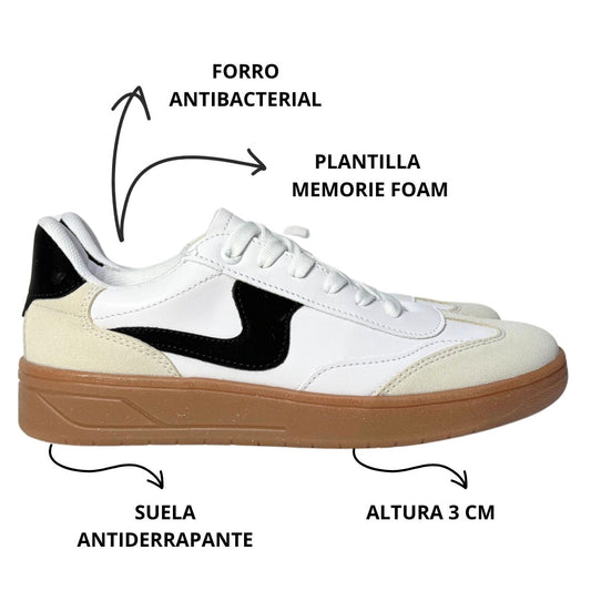 BUDAPEST Blanco con negro