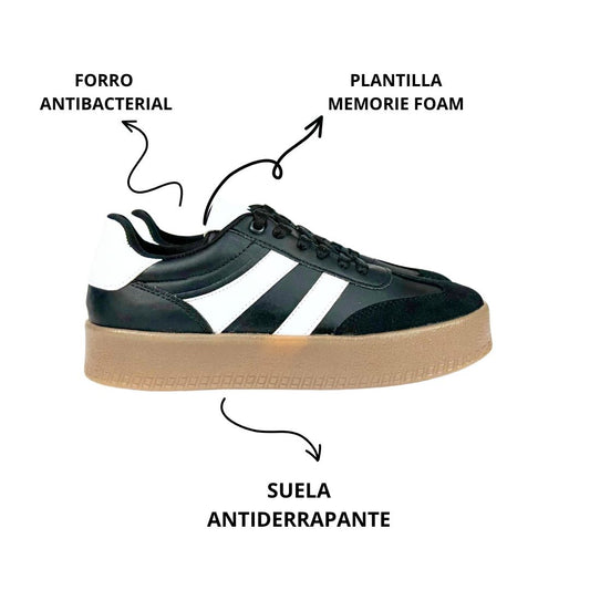 MANHATTAN Negro con Blanco