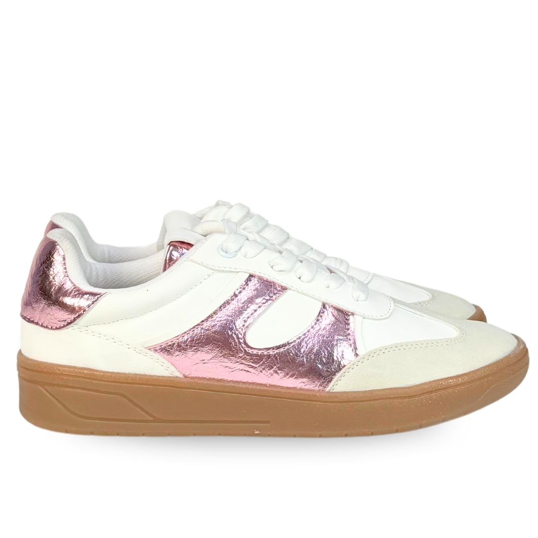 FLORIDA Blanco con Oro Rosado