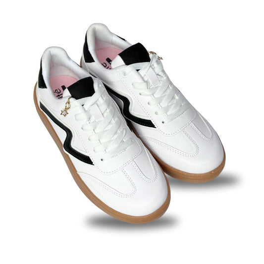 MALAGA Blanco con Negro