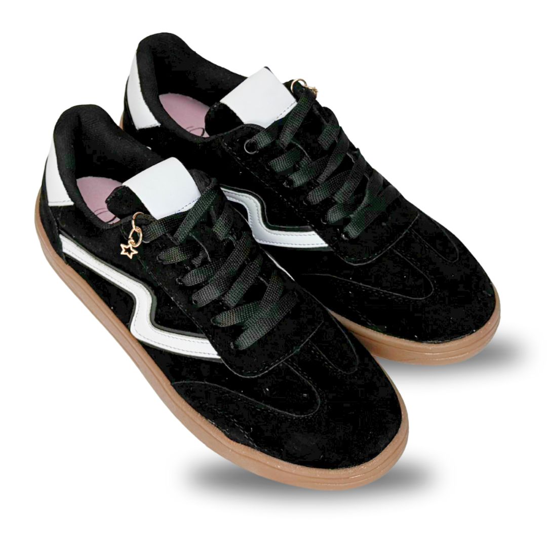 MALAGA Negro con Blanco