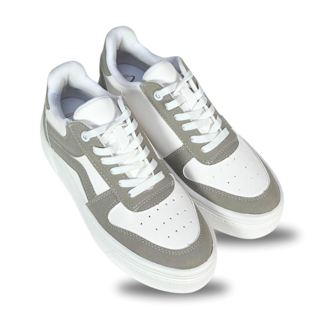 OREGON Blanco con Hunting Cemento