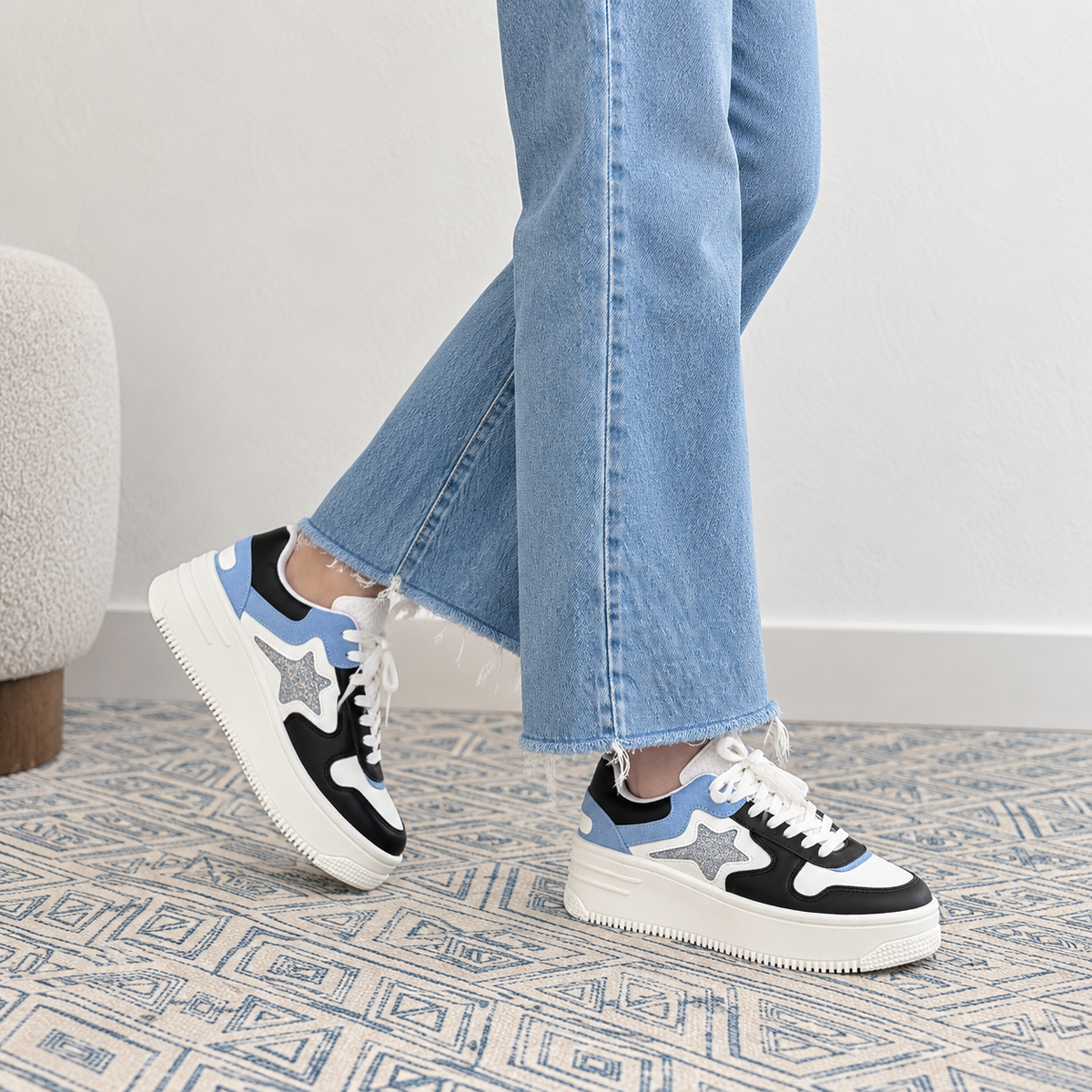 MIAMI Blanco/ Celeste