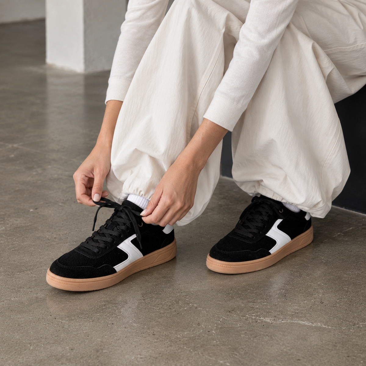 NIZA Negro Dakar con Blanco