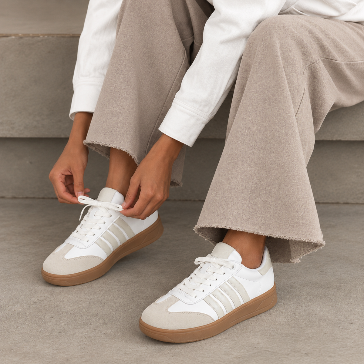 ALABAMA Blanco con Ivory