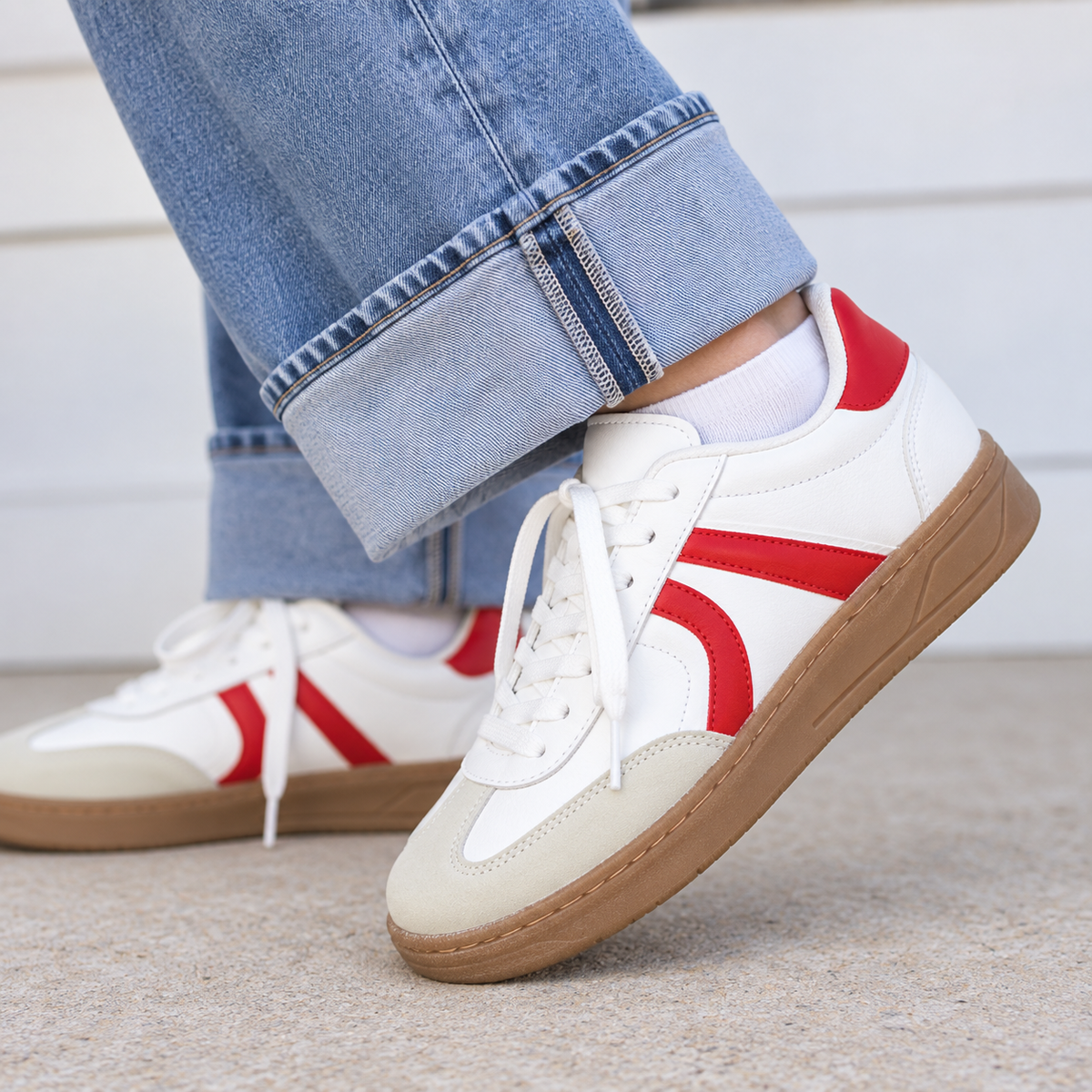 MINNESOTA Blanco con Rojo