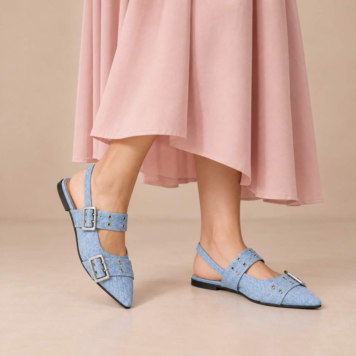 LUX Celine Mezclilla