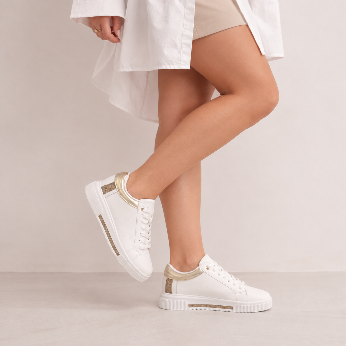 GALAXY Blanco con Oro