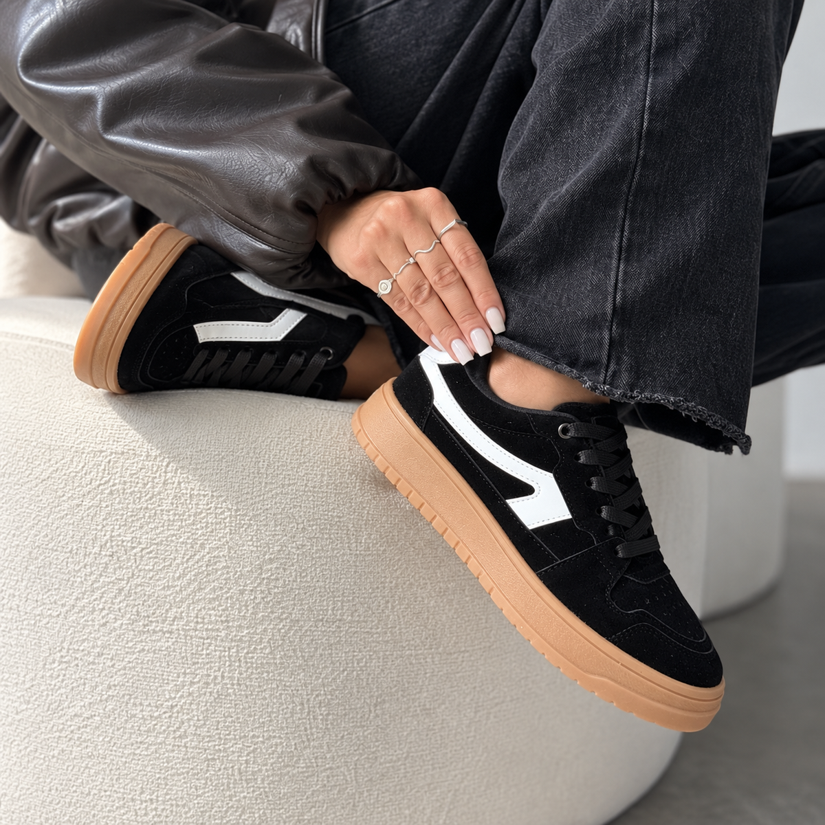 DENVER Negro con Blanco
