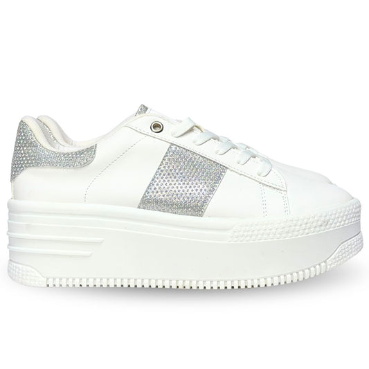 ARIZONA Blanco Brillos Plata