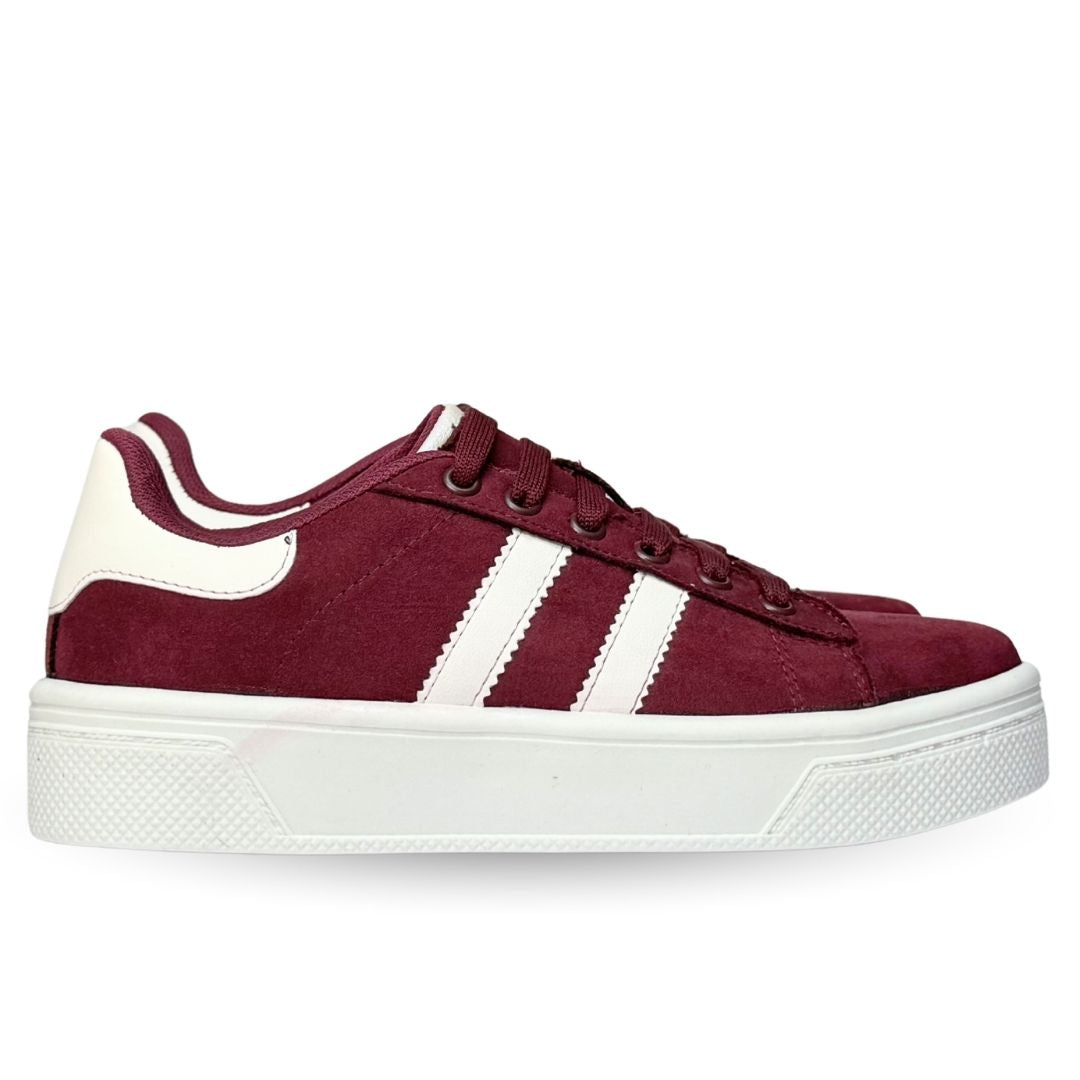 ALAZKA STRIPES Ciruela Durazno