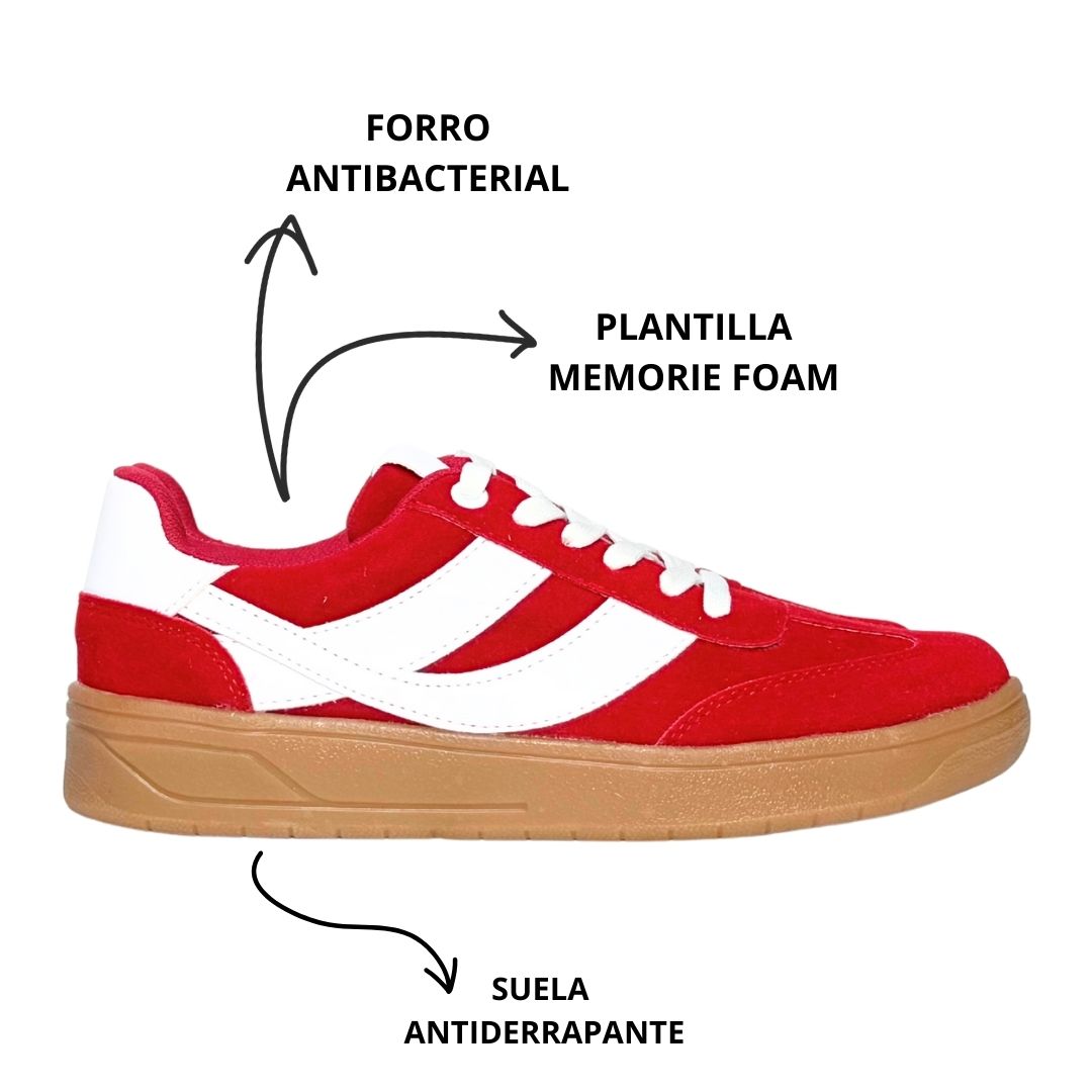BERLIN Bco Con Rojo Dakar