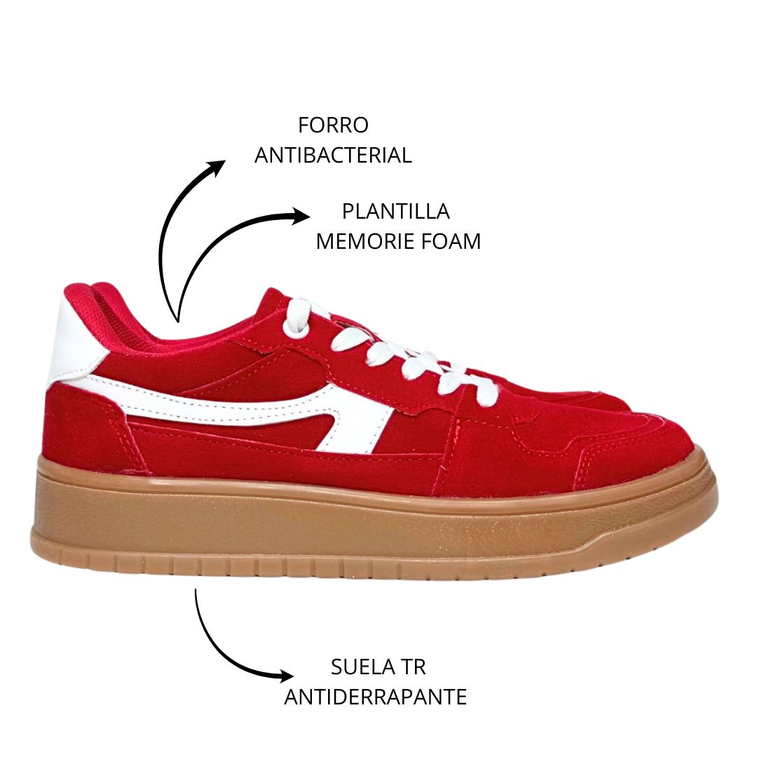 DENVER Rojo con Blanco