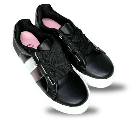 VALERIA Negro Inox (Suela nueva ultraligera)