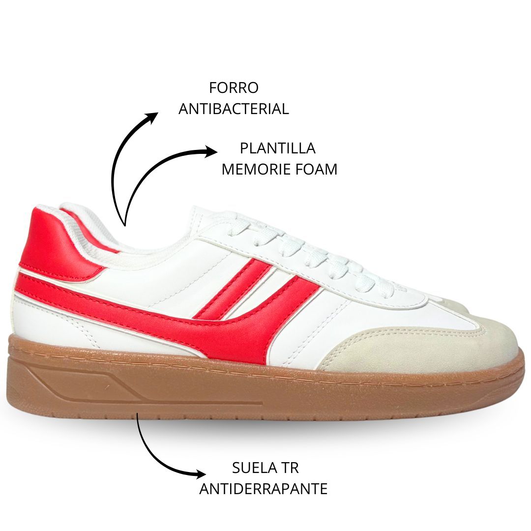 ARIZONA Blanco con Rojo