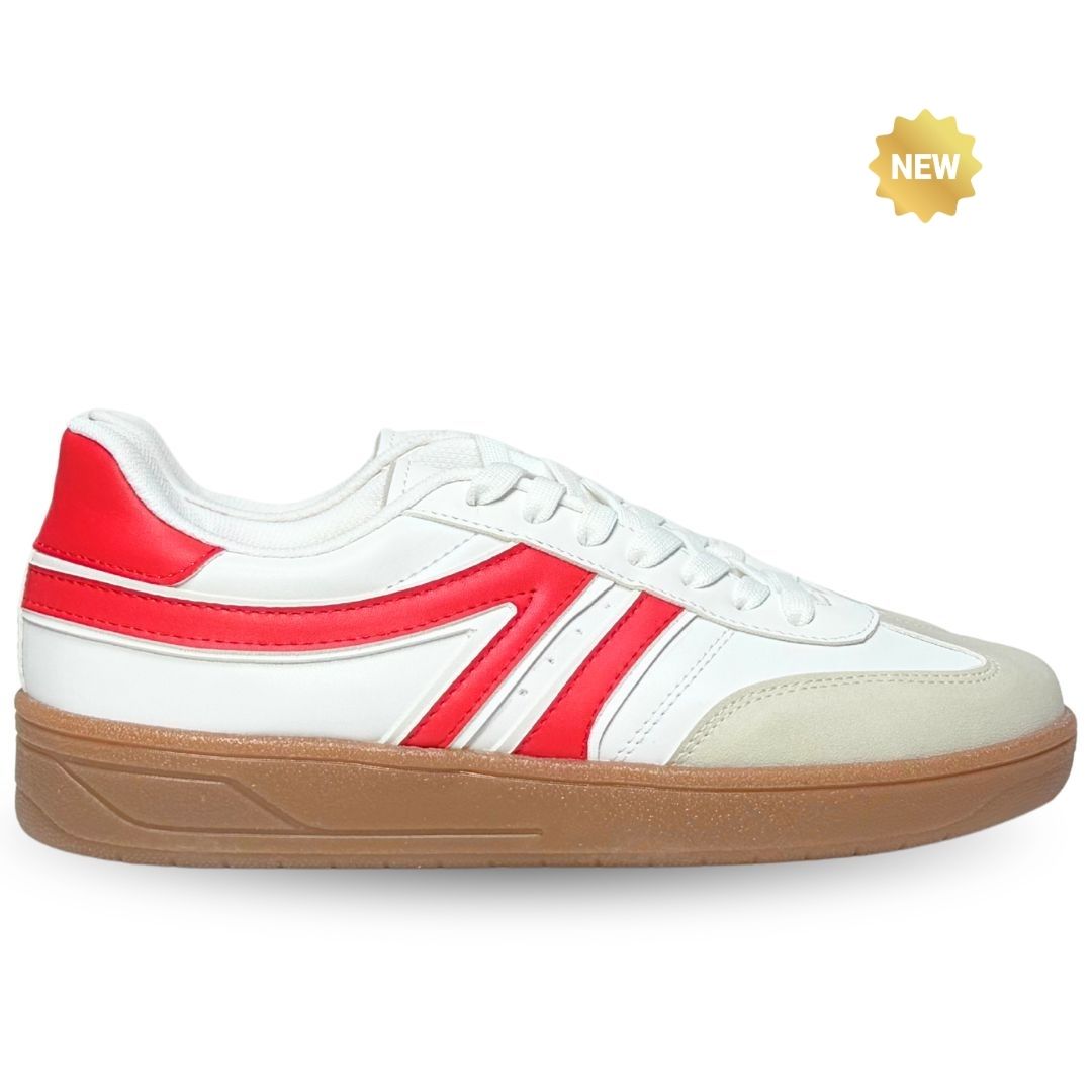 MICHIGAN Blanco con Rojo