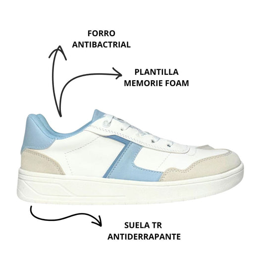 NIZA Blanco Celeste