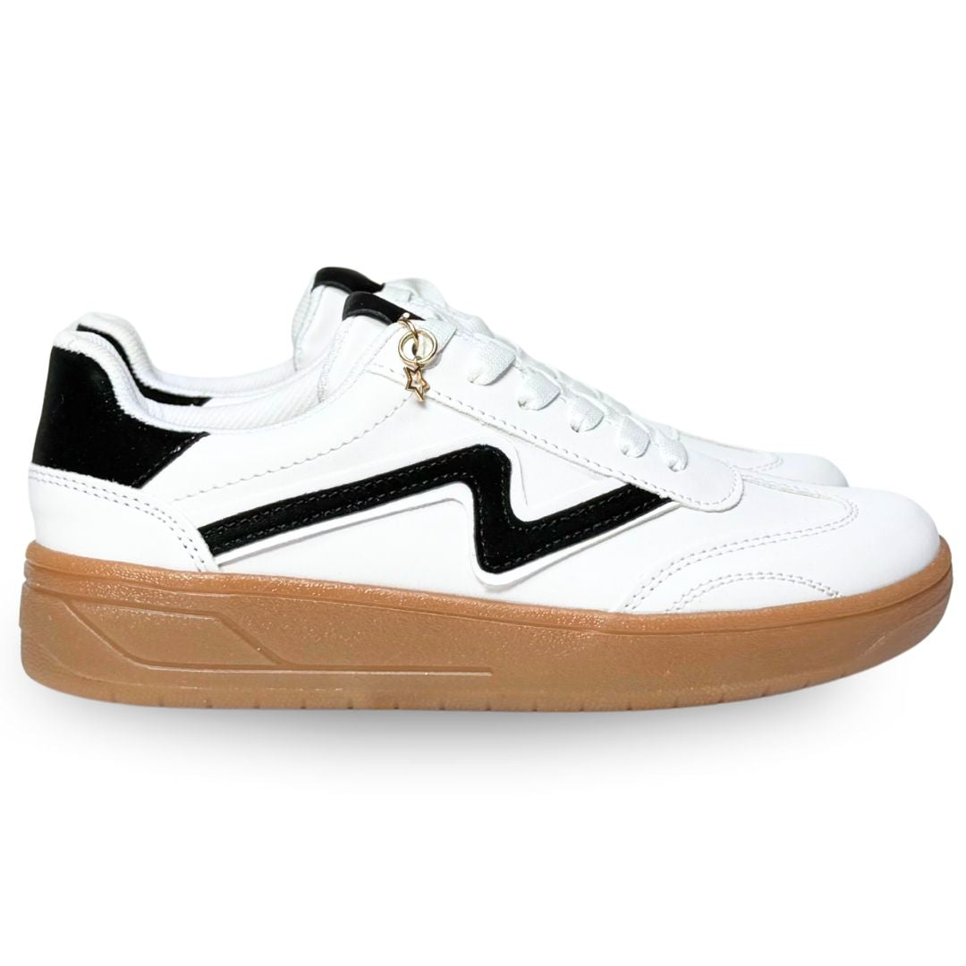 MALAGA Blanco con Negro