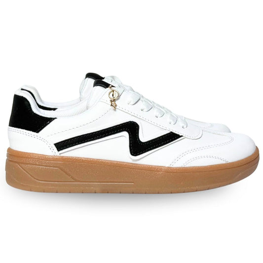 MALAGA Blanco con Negro