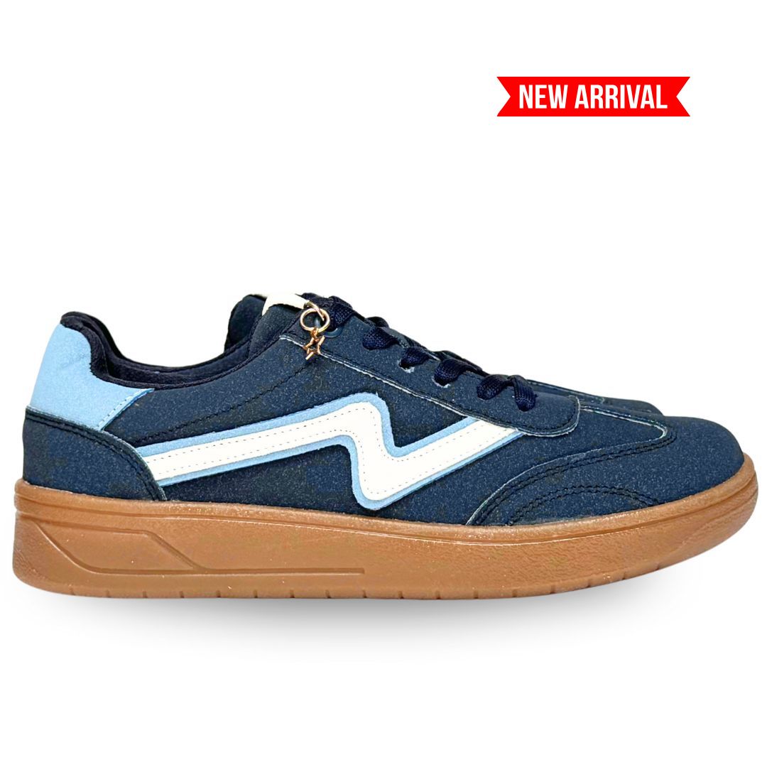 MALAGA Marino Celeste con Blanco