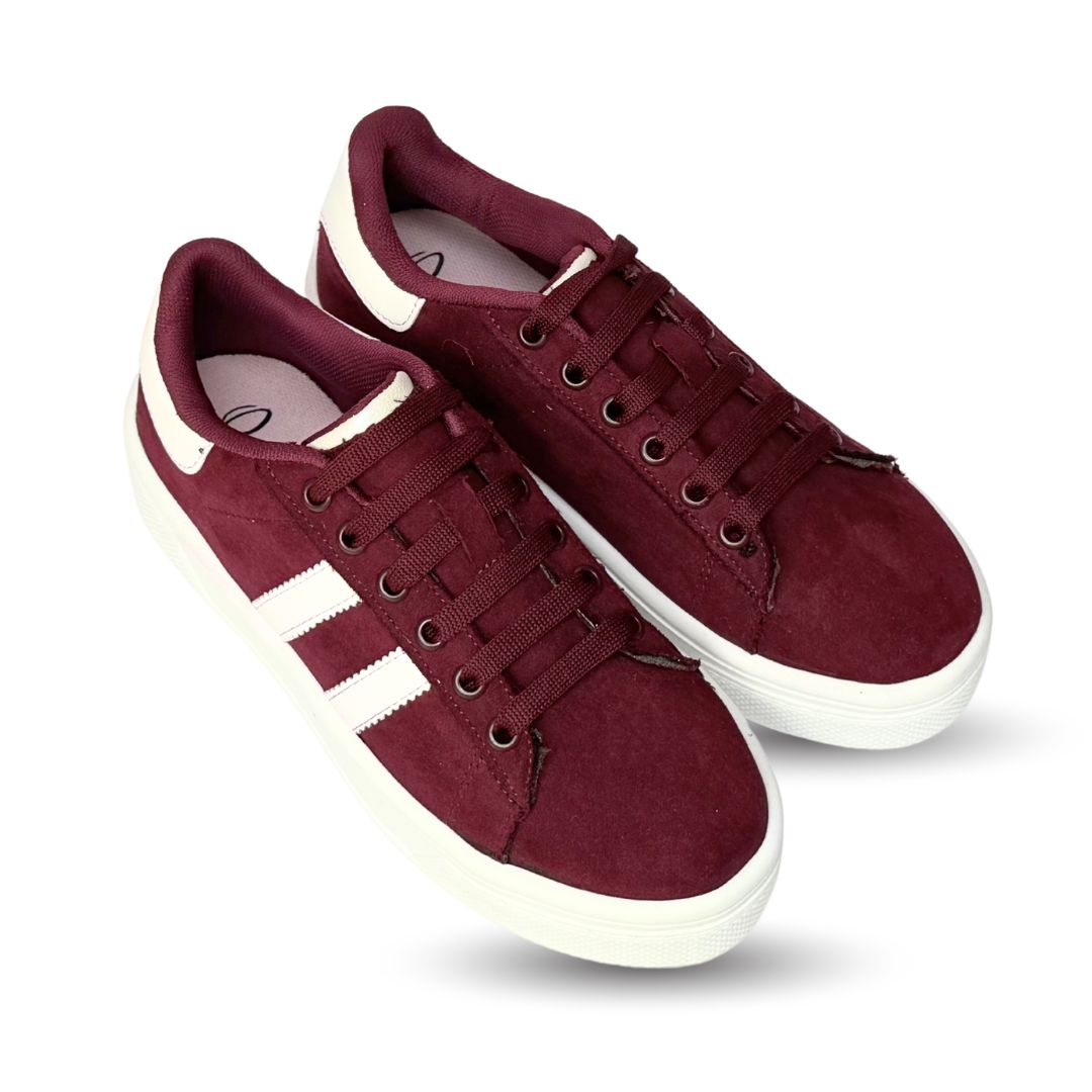 ALAZKA STRIPES Ciruela Durazno