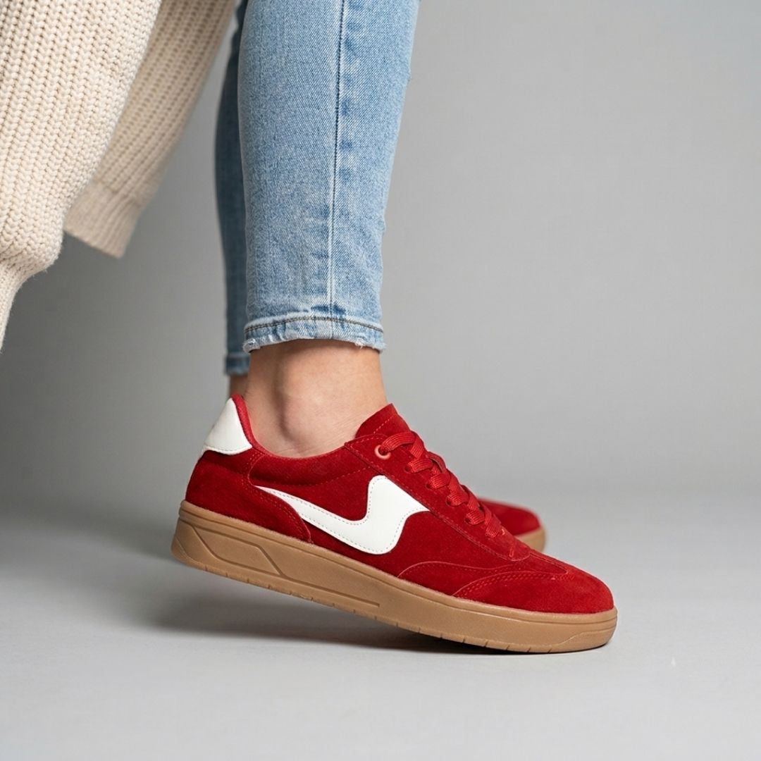 BUDAPEST Rojo con Blanco
