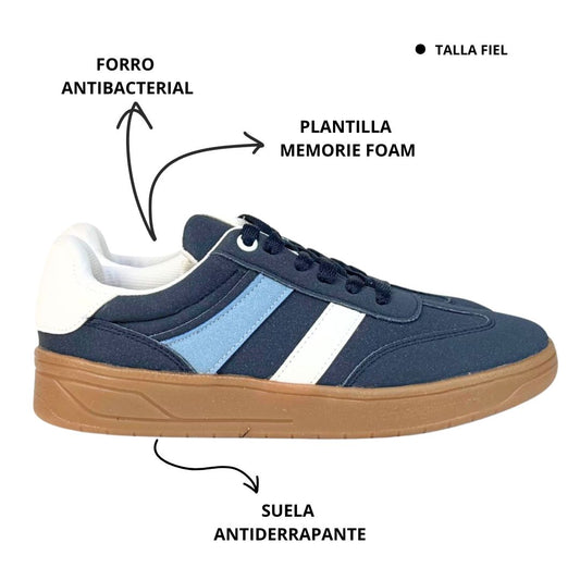 KANSAS Marino Celeste/ Blanco