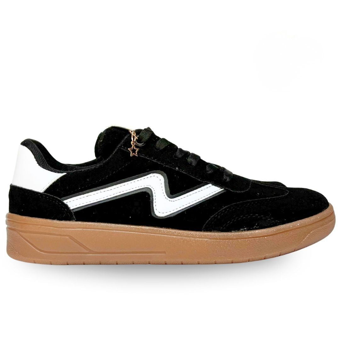 MALAGA Negro con Blanco